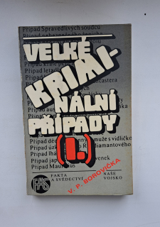 Velké kriminální případy -  ANTIKVARIÁT