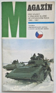Magazín pro vojáky v základní službě ve výcvikovém roce 1990 - 1991  - ANTIKVARIÁT 