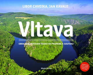 Vltava Obrazové putování řekou od pramene k soutoku + CD + Mapa