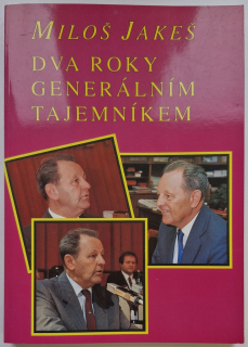 Dva roky generálním tajemníkem - kniha s podpisem autora -  ANTIKVARIÁT