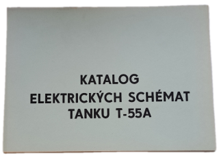 Katalog Elektrických schémat Tanku  T- 55A  -  ANTIKVARIÁT