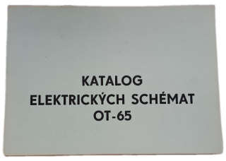 Katalog Elektrických schémat OT - 65 -  ANTIKVARIÁT